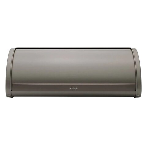 Brabantia Roll Top Bread Bin Platinum