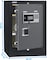 Rubik Safe Box Large Fire Resistant Dual Security Locker For Money Documents Home Office (60X40X35Cm) Black/Grey