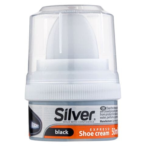 Silver Express Instant Shine Shoe Cream Black 50ml