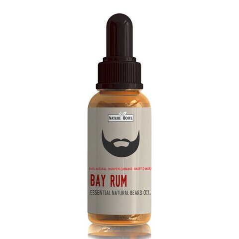 Buy Nature Boite Bay Rum Beard Oil in UAE