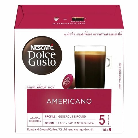 Buy Starbucks Dolce Gusto House Blend Americano Coffee 102g Online - Shop  Beverages on Carrefour UAE