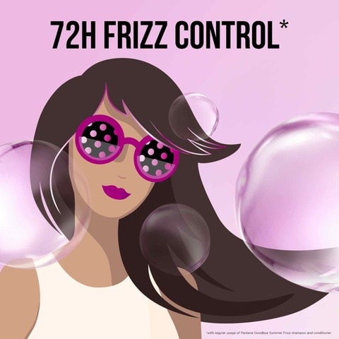 Pantene Pro-V Goodbye Frizz Conditioner 72H Frizz Control 360ml