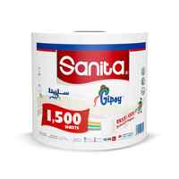Sanita Gipsy Maxi Tissue Sheets White 1500m 1 Roll