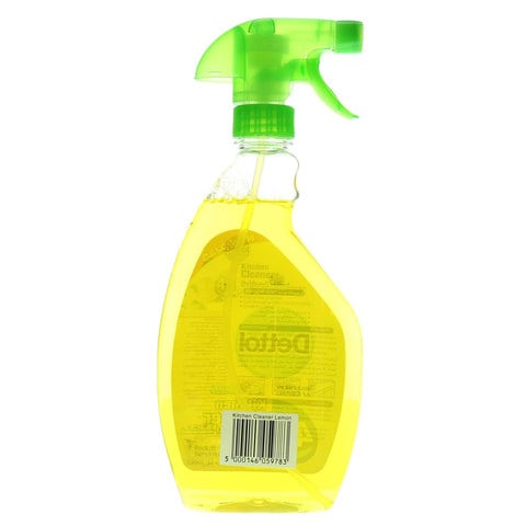 Dettol Disinfectant Kitchen Spray Cleaner Orange 500 Ml