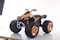 Duckids Powered Riding Quad Bike For Kids DK 666E, Orange