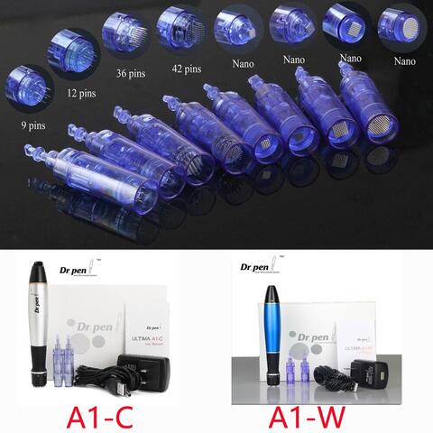 10pcs 12pin Dr.pen Ultima A1 Needle Cartridges Skin Renew Microneedling Derma Pen Replacement Tattoo Tips for dr pen a1