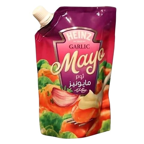 Buy Heinz Garlic Mayonnaise - 285 gram in Egypt