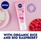 Nivea Face Glowing Rice Scrub With Organic Rice And Bio Raspberry For Dry And Sensitive Skin 75ml