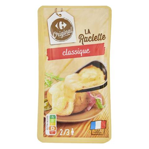 Carrefour Sliced Raclette Cheese 400g