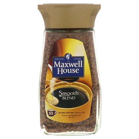 Buy Maxwell House Smooth Blend Instant Coffee 95g in UAE