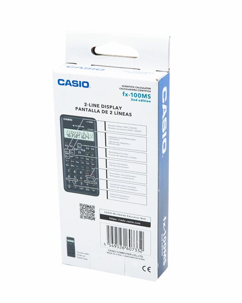 Casio FX-100MS Non-Programmable Scientific Calculator, 300