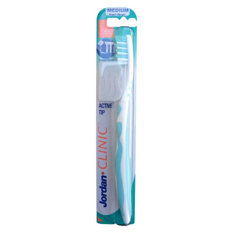Jordan Active Tip Medium Toothbrush Multicolour