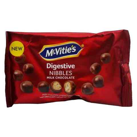 Mcvities Digestive Nibbles Milk Chocolate 37g