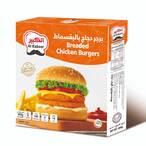 Buy Al Kabeer 8 Breaded Chicken Burger 400g in UAE