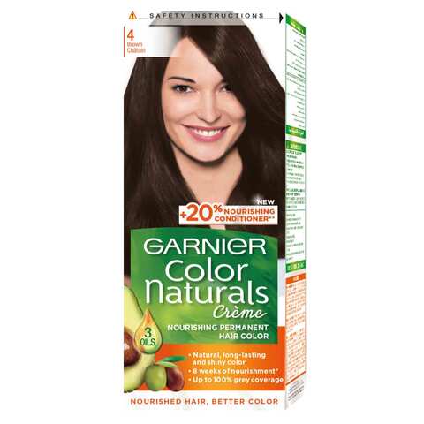 Garnier Hair Color Natural Brown No.4