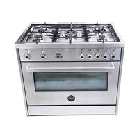 Buy Siemens 90x60 Cm 5 Burners Electric Cooker With 112l Oven Hk9k9v850m Online Shop Home Appliances On Carrefour Uae