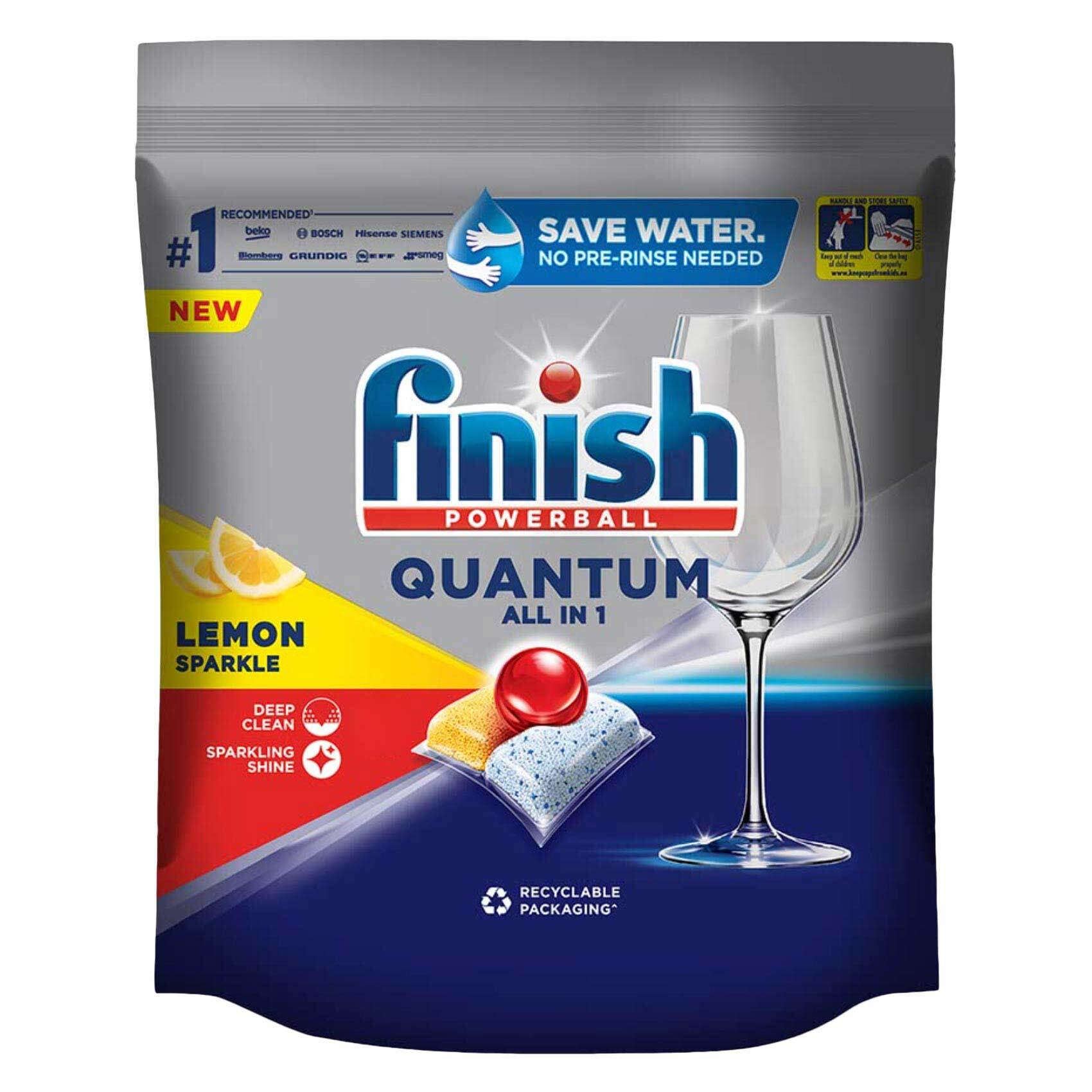 Finish Powerball Quantum Dishwasher Tablet- 72 – Semt Gıda