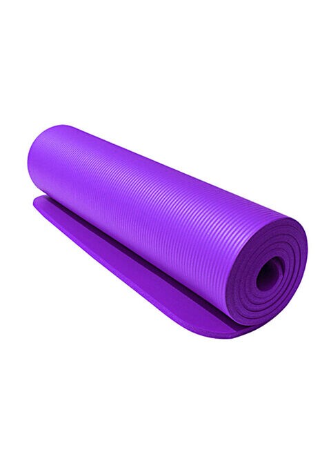 Buy Yoga Mat Purple 183x61cm Online - Shop Health & Fitness on Carrefour UAE