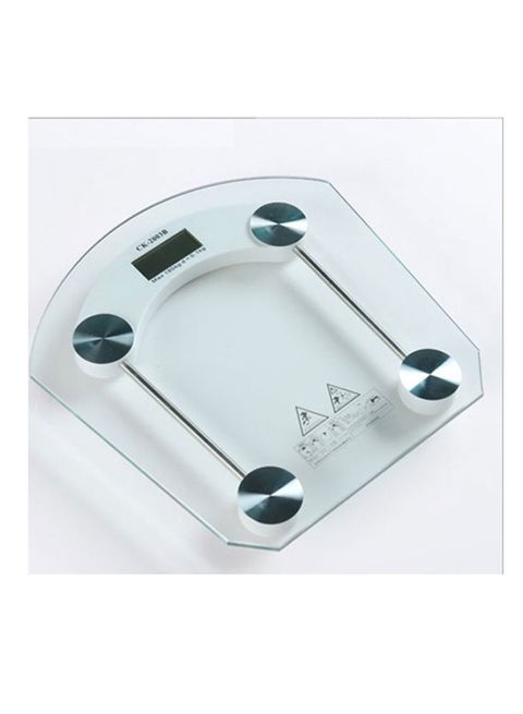 Sanbo-Digital Bathroom Scale White/Grey/Silver 33centimeter