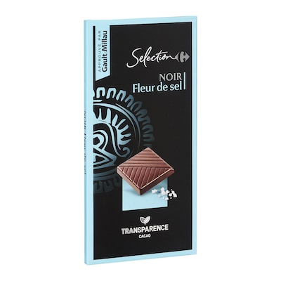 Tablette de chocolat noir mangue poivre Sichuan CARREFOUR SELECTION : la  tablette de 100g à Prix Carrefour