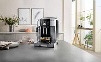 De&#39;Longhi MAGNIFICA S SMART Bean To Cup Fully Automatic Coffee Machine With Milk Frother, Built In Grinder, Americano, Cappuccino, Latte, Macchiato &amp; Espresso Maker ECAM250.23.SB Silver &amp; Black