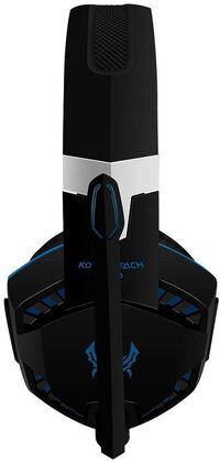 Kotion G2000 Gaming Headphone Headset Stereo Bass Over-Ear Headband Mic Pc Blue [Video Game]