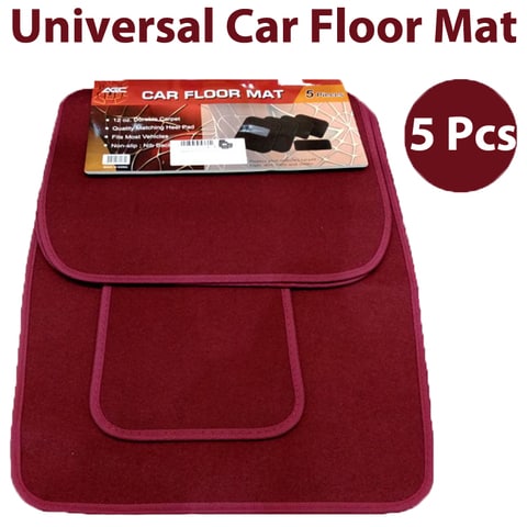 $96.32 Affordable Green PVC Car Floor Mats - 5pcs Set