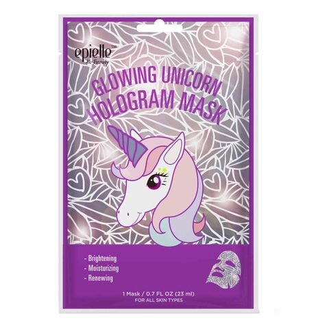 Glowing Unicorn Hologram Sheet Mask