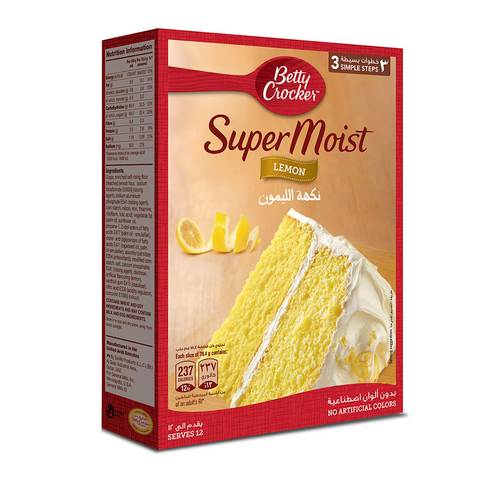 Betty Crocker Lemon Super Moist Cake 500g