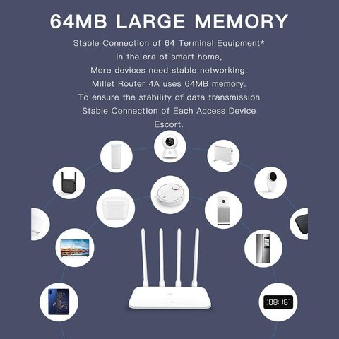Xiaomi Mi Router 4A Hundred trillion Edition [Global Version] Wireless WiFi Router Dual-band Intelligent High-speed Home Use WiFi Transmitter