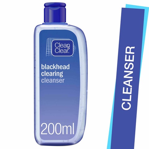 Clean &amp; Clear Blackhead Clearing Cleanser Clear 200ml