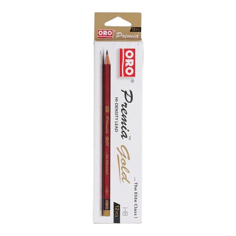 Oro Premia Gold The Elite Class Pencil HB 12 Pcs