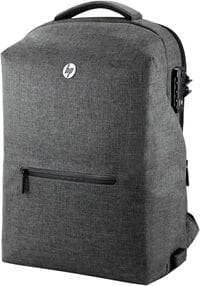 HP 15.6&quot; ZHAN Series Business Backpack Computer Bag Anti-Theft Backpack With External Power Supply, Gray, 2XN94PA