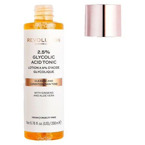 Revolution Skin 2.5% Glycolic Acid Tonic.