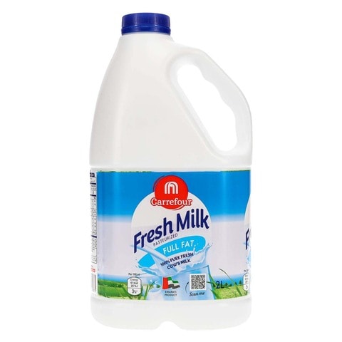Carrefour Full Fat Fresh Milk 2L