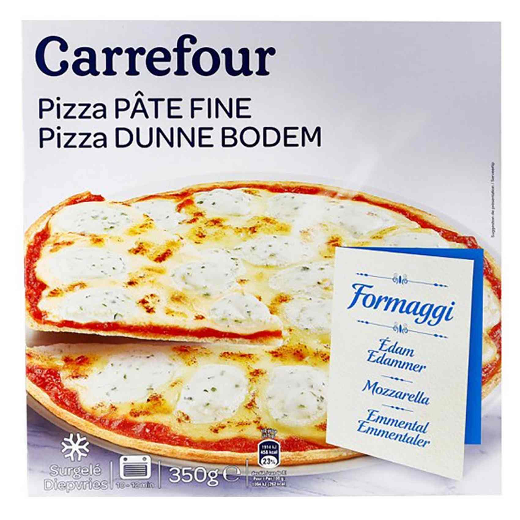 Buy Carrefour Pizza Four Cheese 340g