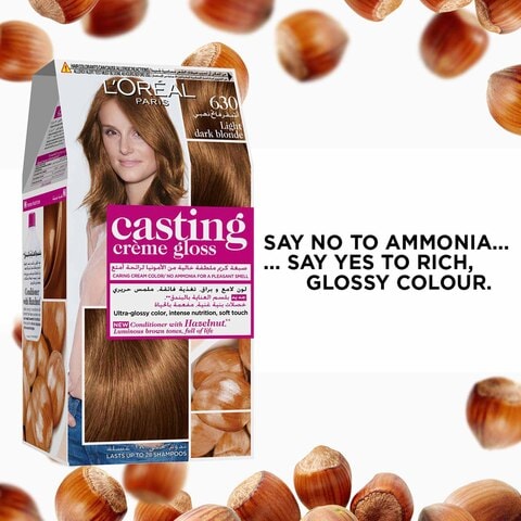 Buy L’Oréal Paris Casting Creme Gloss Hair Colour 630 Caramel  Online - Shop Beauty & Personal Care on Carrefour UAE