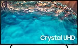 Samsung  Smart TV, Crystal UHD 4K, BU8000, 43 Inch, Black, HDR 10+, Dynamic Crystal Color, (2022)