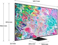 Samsung  Smart TV QLED 4K Q70B 65 Inch Titan Gray Quantum HDR Object Tracking Sound (2022)