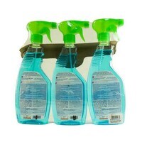 Carrefour Anti-Bacterial Bathroom Disinfectant Cleaner Blue 500ml Pack of 3