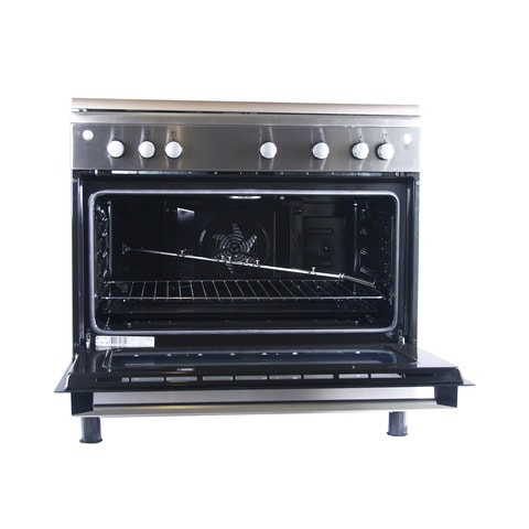 Electrolux Gas Cooker EKG913B30X 90X60 Cm Full Safety Stainless Steel