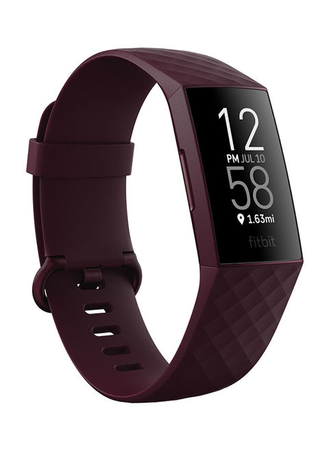 fitbit - Charge 4 (NFC) - Advanced Fitness Tracker with GPS, Swim Tracking &amp; Up To 7 Day Battery Rosewood