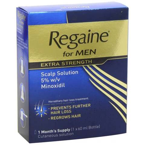 Buy Regaine for Men 5% Minoxidil Scalp Solution 60ml Online - Shop Beauty & Personal Care on Carrefour UAE