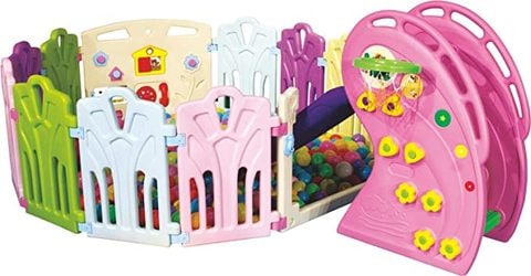 Rainbow playpen deals