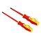 Tronic Screwdriver Set Red/Yellow 2 Pieces