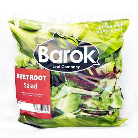 Barok Beetroot, Lettuce, Arugula And Spinach Salad Washed And Ready To Eat 200g