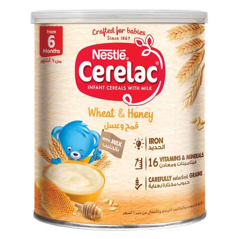 Cerelac baby wheat &amp; honey for babies from 6 months 400 g