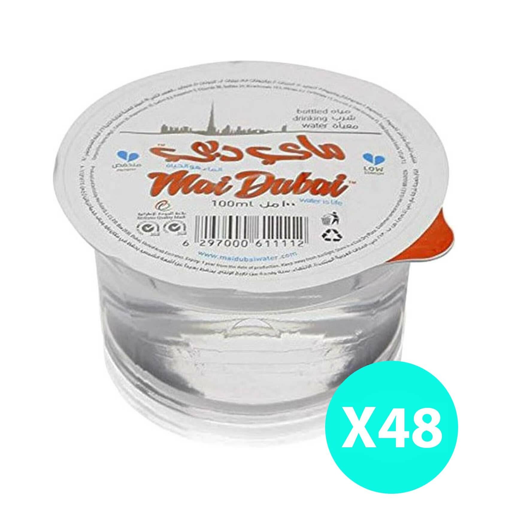 Buy Mai Dubai Drinking Water Cups 100ml x48 Online Shop Beverages on