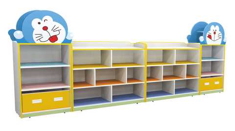 RBWTOYS Kids wooden cabinet and shelfs multipurpose organiser set . RW-17518    size 366x30x130cm