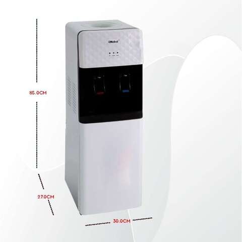 Nobel 2 Tap Free Standing Water Dispenser Cabinet With Hot &amp; Cold NWD1602